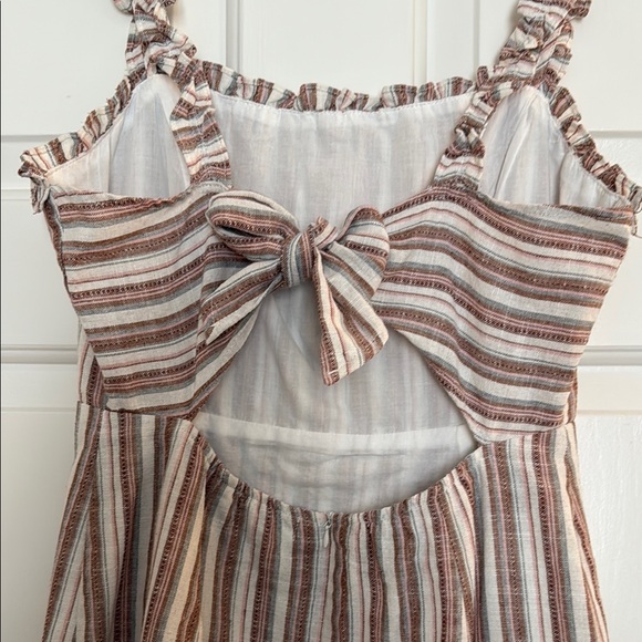 Striped Ruffle Dress - Picture 5 of 8